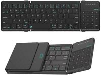 Nillkin Cube Pocket Keyboard - Opvouwbaar Bluetooth Toetsenbord - Zwart