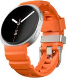Strap-it Bracelet en silicone ‘Extreme’ avec fermoir à boucle adapté pour Samsung Galaxy Watch 9 (40/44mm) / Watch 8 (40/44mm) / 8 Classic (46mm) - orange