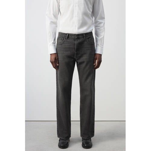 Mango Man regular fit jeans - grijs