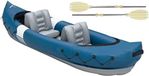 Markenlos Shenzhen Haorui Industrial Technology Co., Ltd. Opblaasbare Kajak - Blauw - PVC - 2 Persoons