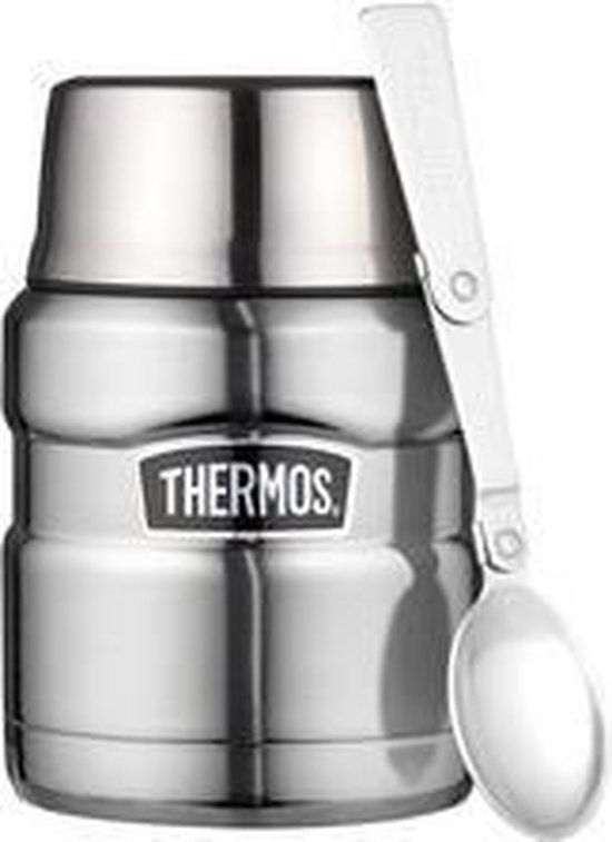 Thermos Stainless King - Voedselcontainer - 470ml - Rvs - Zilver
