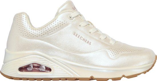 Skechers Uno - Pearl Queen - Dames Sneakers - Wit
