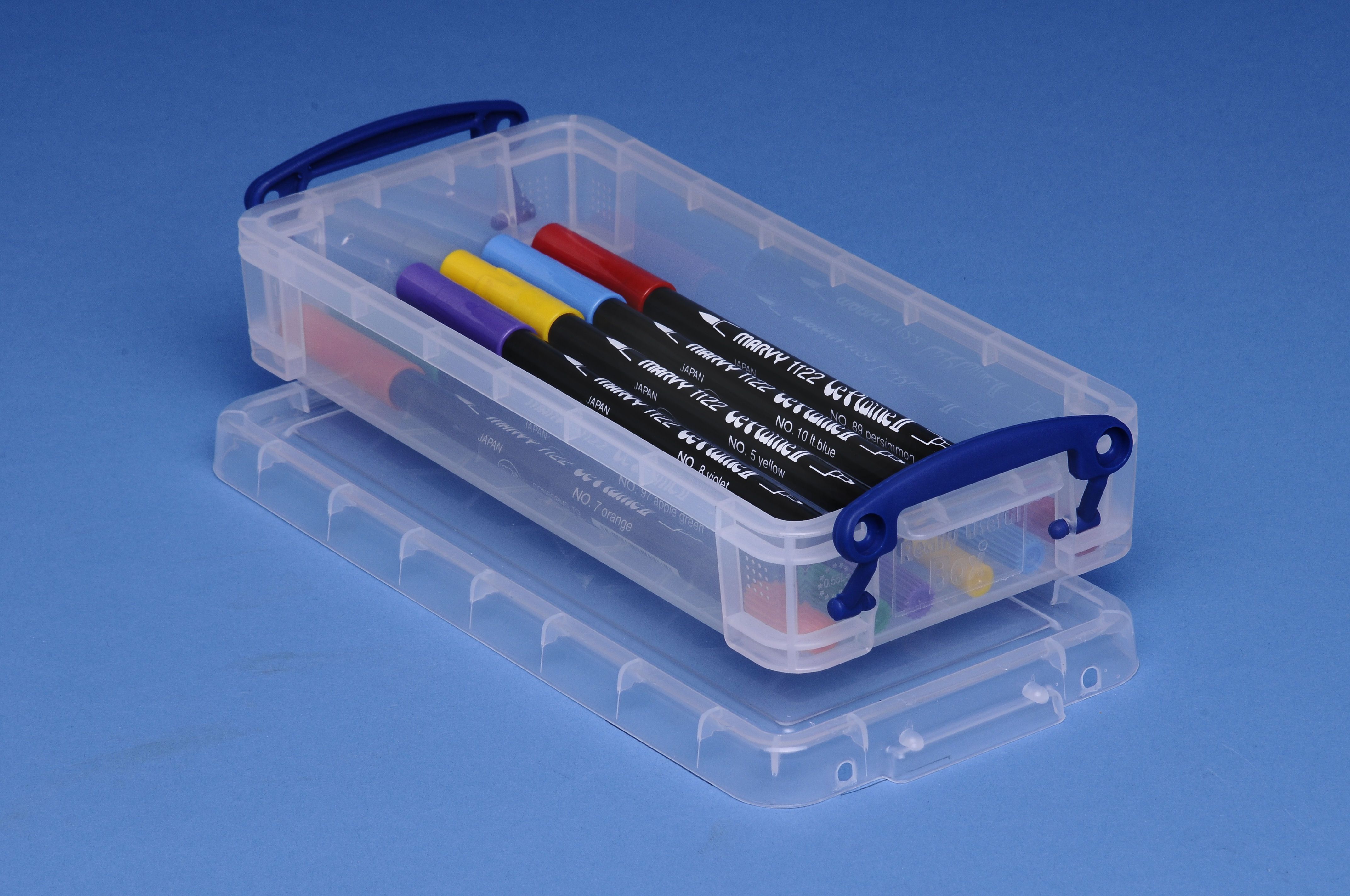 Really Useful Box 0.55L - Transparant - 22x10x4cm - Kunststof