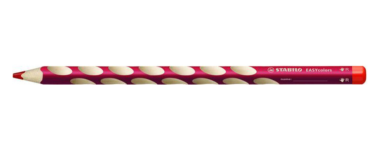 Stabilo EASYcolors, ergonomisch kleurpotlood, rechtshandig, 315 rood, per stuk