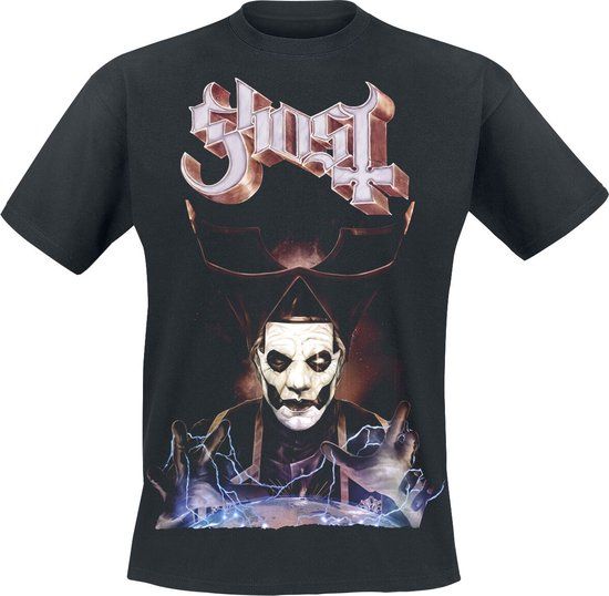Ghost Re-Imperatour Admat Heren T-shirt - Zwart - L