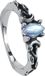 etNox Mondphase Dames Ring - zilverkleurig - 56