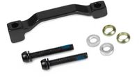 XLC Remschijfadapter BR-X84 – Postmount Remmen PM7 (Ø 180mm) – CNC Bewerkt – 203 mm achter – Zwart