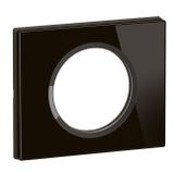 Legrand CP1901 Veiligheidsplaatje voor Stopcontacten Zwart Glas Glanzend IP20