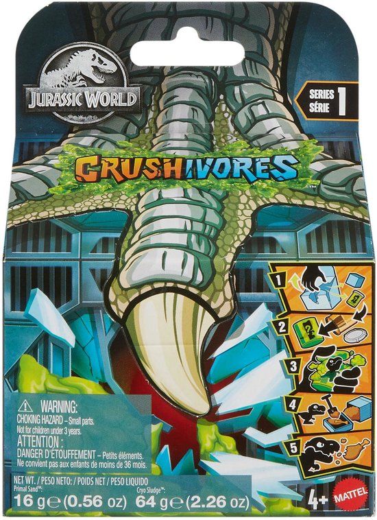 Mattel Jurassic World Assortiment Beeldjes - Verslindende Dinosaurussen