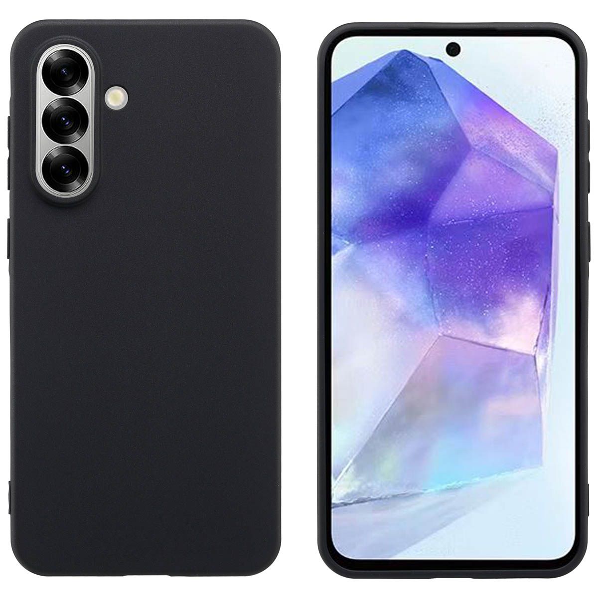 Accezz Color Backcover Samsung Galaxy A36 - Zwart