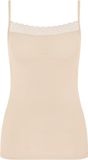 Triumph Feel of Modal Spaghetti Top Dames Onderhemd - Creme - Maat S