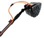 Manche télescopique nettoyeur de vitres - Brosse 5 faces - Jusqu'à 7,2 m - Distributeur de savon