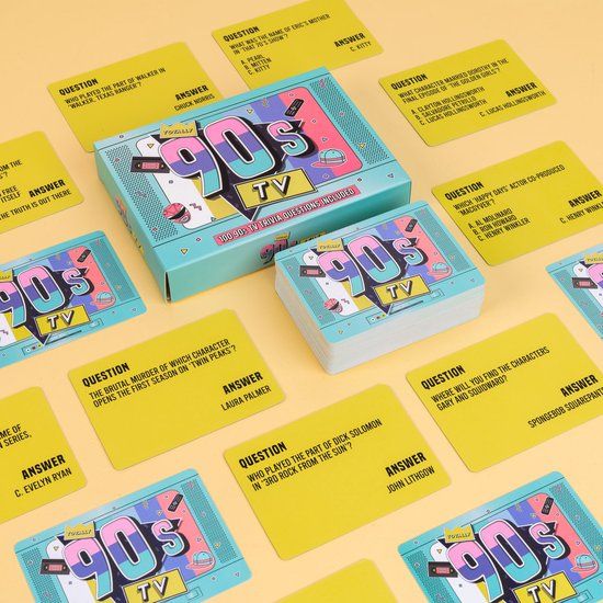 Gift Republic 90s Trivia Spel - TV