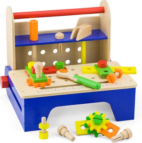 Viga Toys Werkbank - Tafelmodel incl. Toebehoren