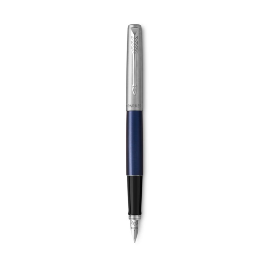 Parker Jotter Vulpen - Zwart, Blauw - 1 Stuk