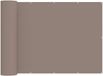 vidaXL Balkon Privacy Scherm 150 x 400 cm Polyester Taupe