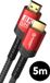 Gadgetplace Câble HDMI 2.1 Premium - 5 Mètres - 48Gbps - Ultra HD High Speed - HDMI vers HDMI - 8K UHD / 4K UHD