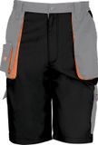 Result Lite Shorts RT319 - Black/Grey/Orange - 4XL