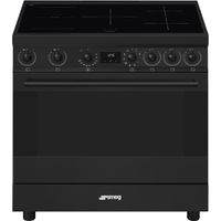 Smeg Concert C9IMN2 - Vrijstaand fornuis - Electrisch - Inductie - 5 zones - Zwart - A