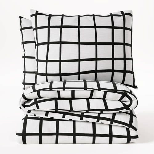 W katoen-polyester dekbedovertrek 1-persoons (140x220 cm)