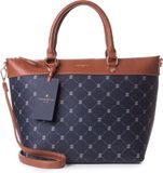 Lazarotti Handtas Schoudertas Palermo Handbag Blue Donkerblauw