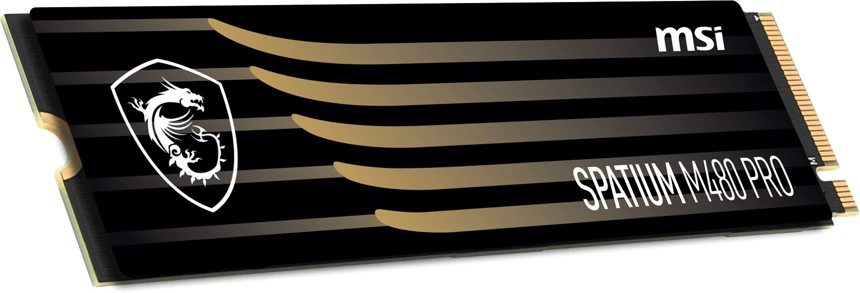 MSI SPATIUM M480 PRO 1TB NVMe PCIe Gen4 M.2 SSD