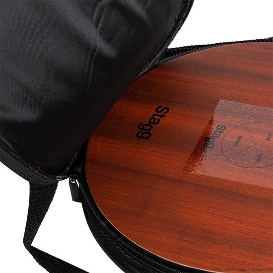 Stagg CAJ-TRIPAD Tri-Tone Pad met hoes