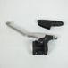 Domino Linkerkap voor Aprilia 50 RX Motorfiets na 1997 Nieuw - Zwart/Grijs, Aluminium