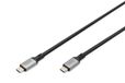 Digitus DB-300443-010-S USB4 Gen 2x2 1 m USB C 40 Gbit/s 100 W Noir