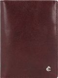 Esquire Toscana Identiteitskaart etui RFID-bescherming Leer 9 cm - coffee