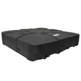 vidaXL - Vrijstaande parasolvoet - 150kg - Zwart