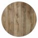 Rond vinyl tapijt in houtlook, elegantie en duurzaamheid voor interieurdecoratie