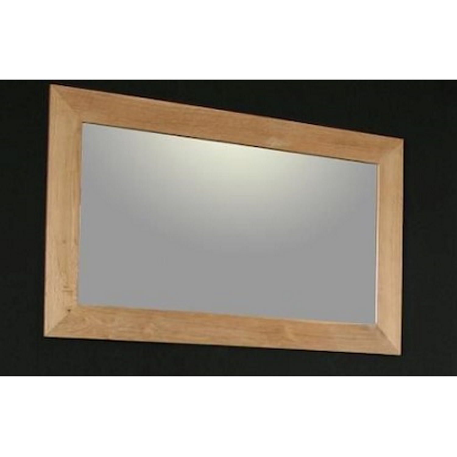 Casajoy Badkamerspiegel 50x80 cm eiken frame - 8719304150763