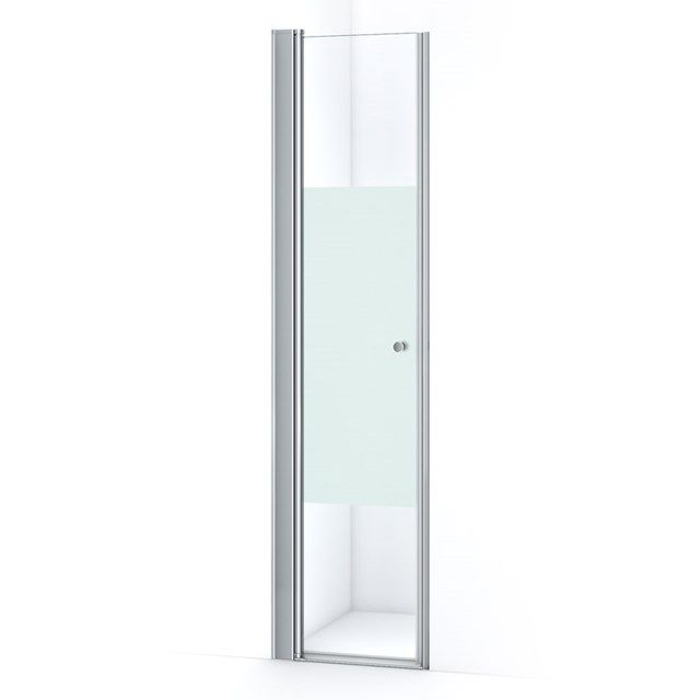 Maxaro Douchedeur Matte Strook 55cm Draaideur Zircon Comfort