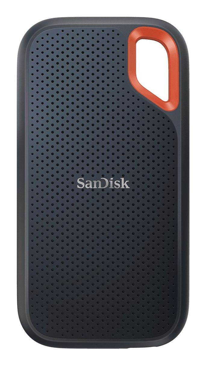 SanDisk Extreme Portable SSD 2TB - USB-C 3.2 Gen 2 - Black