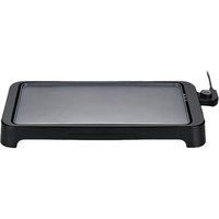 LITTLE BALANCE 8552 Easy Plancha 2000 XL, elektrische grillplaat 6-8 personen, XXL grilloppervlak, alle soorten levensmiddelen, 2000 W, zwart