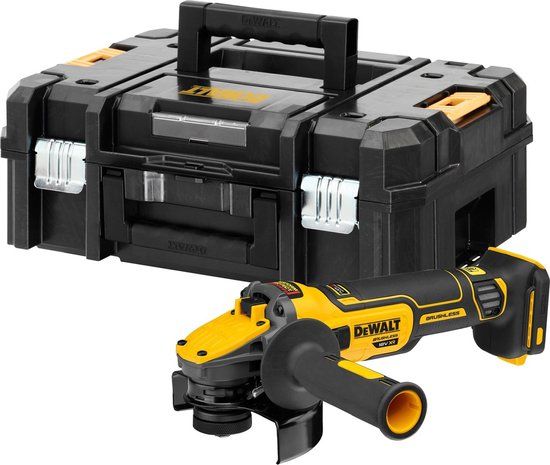 DeWALT DCG409NT FLEXVOLT Advantage Accu Haakse Slijper 125mm 18V XR - Body in TSTAK