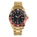 Lucardi Regal Herenhorloge Bicolor Zilverkleurige Wijzerplaat 40.6 mm
