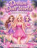 Dream dolls coloring book for girls| age-3-6
