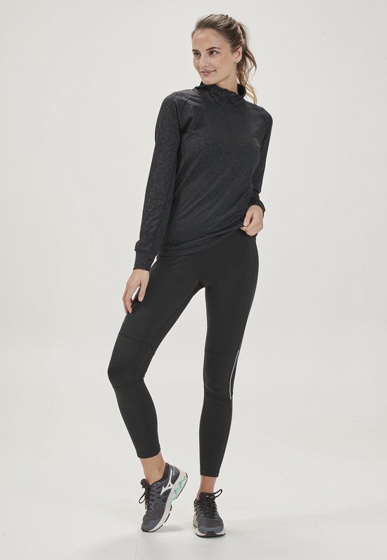 ENDURANCE MAHANA LONG Lauftights - Dames - zwart - Maat L