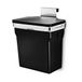 Simplehuman Afvalemmer, Plastic, Zwart, 10L