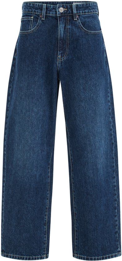 WE Fashion Heren barrel fit jeans - Dark blue - W33 x L32