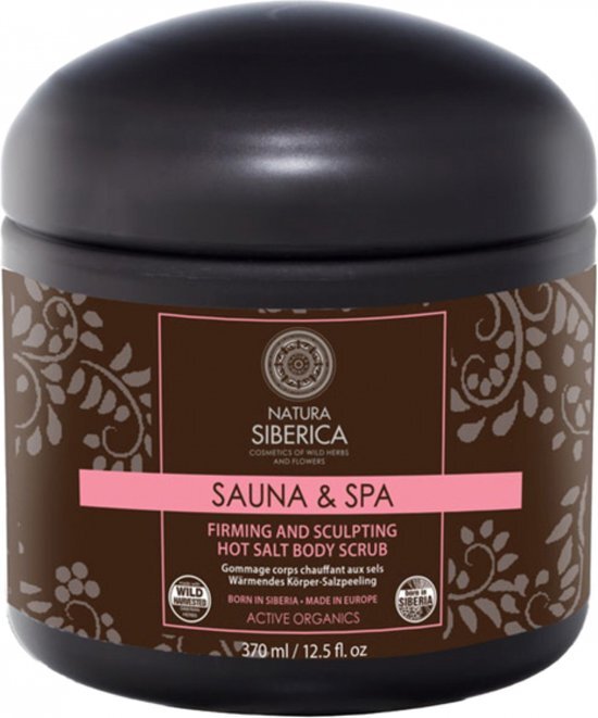 Natura Siberica Slimming Hot Salt Body Scrub 370ml