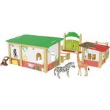 PLAYTIVE Ferme, enclos de zoo ou arbres à fées