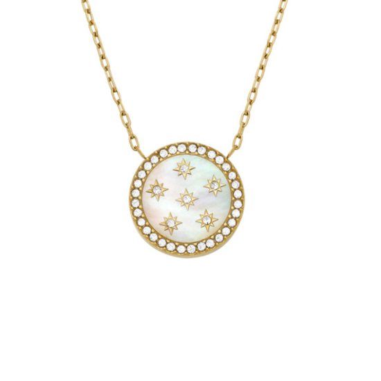 Fossil JF04865710 Dames Collier 45.6 cm - Goudkleurig