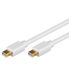 Goobay Mini DisplayPort Cable - 1m - White