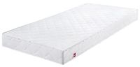 Abeil AB100 Matras met gemiddelde hardheid, met afneembare overtrek, wit, polyester, wit, 140 x 190 cm