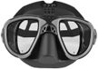 C4 Martian Cam Antifog Masque de plongée libre Noir
