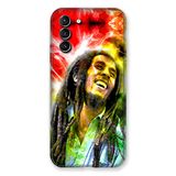 Beschermhoes Samsung Galaxy S21 Plus Bob Marley Color Beschermhoes