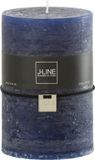 J-Line cilinderkaars - donkerblauw - XL - 95U